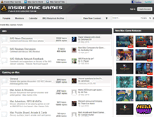 Tablet Screenshot of insidemacgames.com
